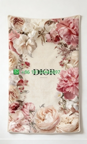 Dior Throw Blankets